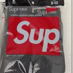 Supreme socks White
